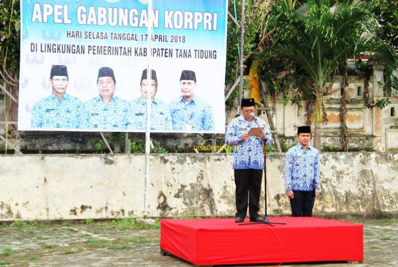 Wakil Bupati Pimpin Apel Gabungan Korpri